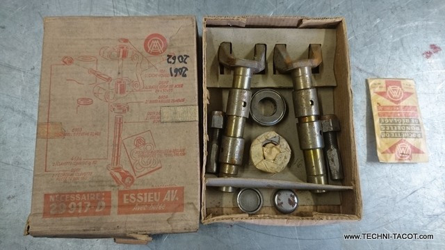 Kit pivot AV 3eme montage COMPLET Renault R2061 R2062